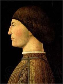Piero della Francesca Portrait of Sigismondo Pandolfo Malatesta Norge oil painting art